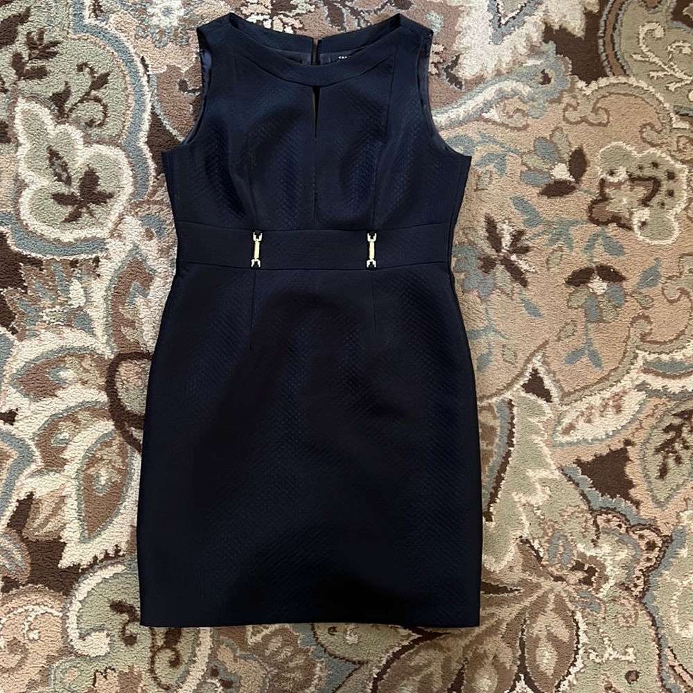 Tahari black dress, never worn